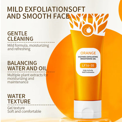 🔥LAST DAY SALE🔥Orange Enzyme Active Mild Body Exfoliator – Radiant Skin with Orange Extract🍊🫧🍊 BUY 1 GET 1 FREE!🍊