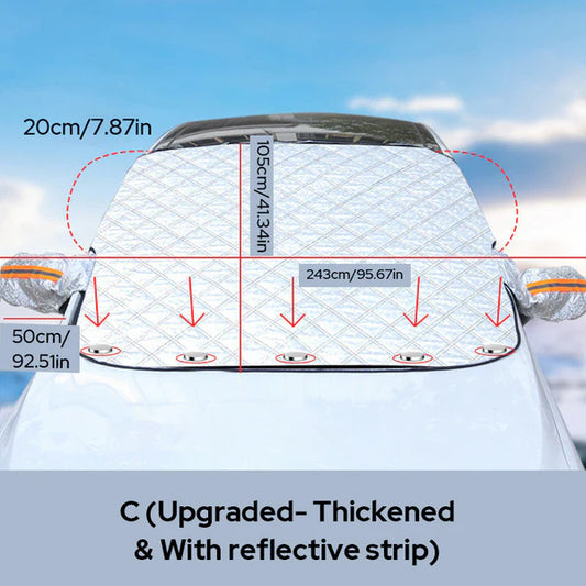 🎁2025 Special Offer 🔥Magnetic car cover for snow and UV protection🔥